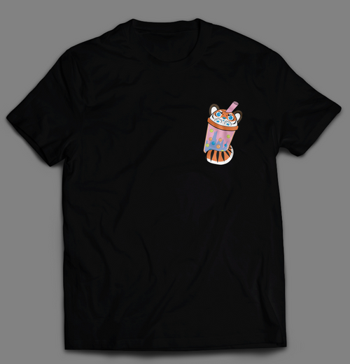 Playera Tiger Boba anime streetwear  México
